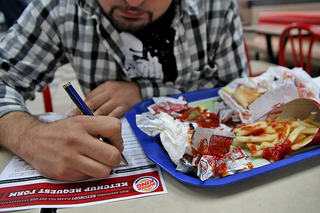 From now on, those seeking extra ketchup will be required to submit a non-stained written application.